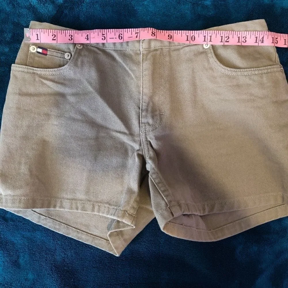Vintage Tommy Hilfiger Green Shorts Sz 4